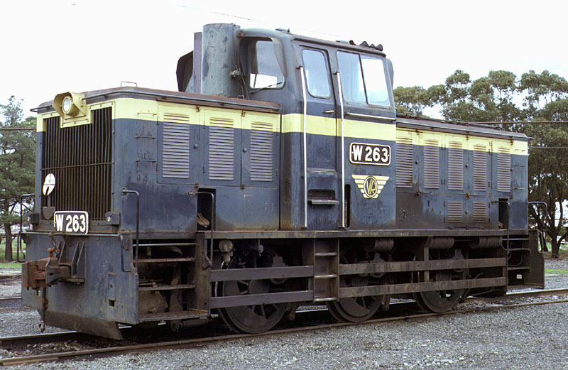 Victorian Railways W class diesel shunter — reference photo, coming soon